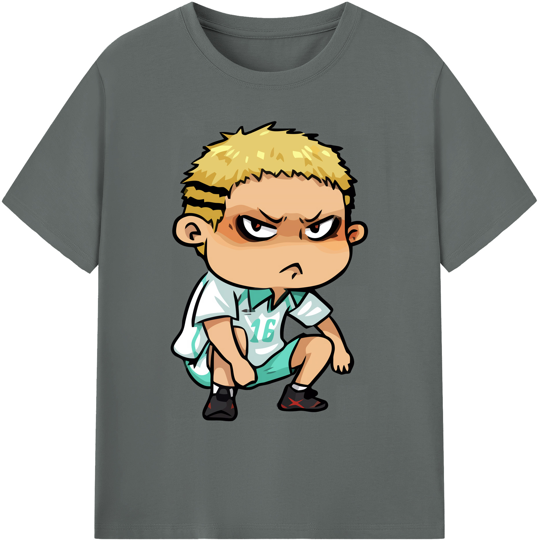 （画像用） ハイキュー!! Haikyu!! 綿100％ メンズ半袖Tシャツ｜肌触りやわらか＆通気性